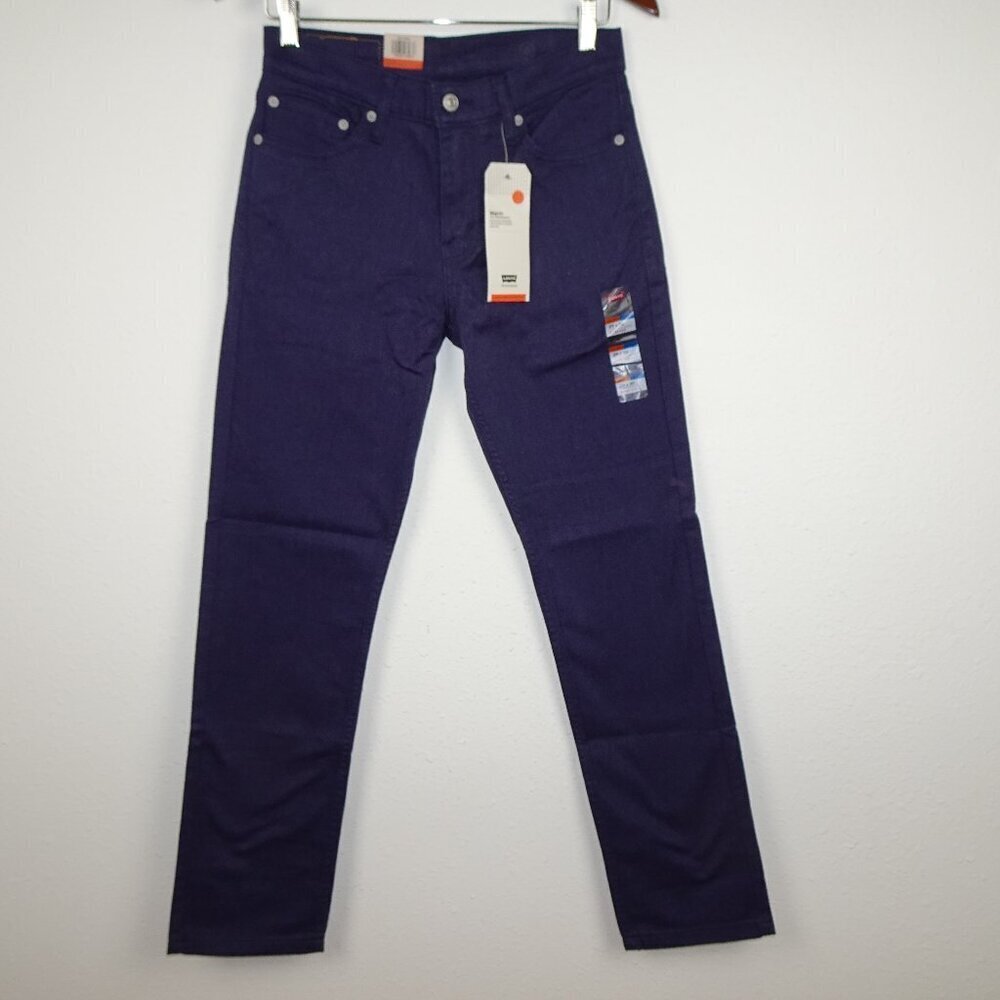 Levi's 511 Slim Pants Men's Size 29x30 Blue Stretch WARM Eco Performance
